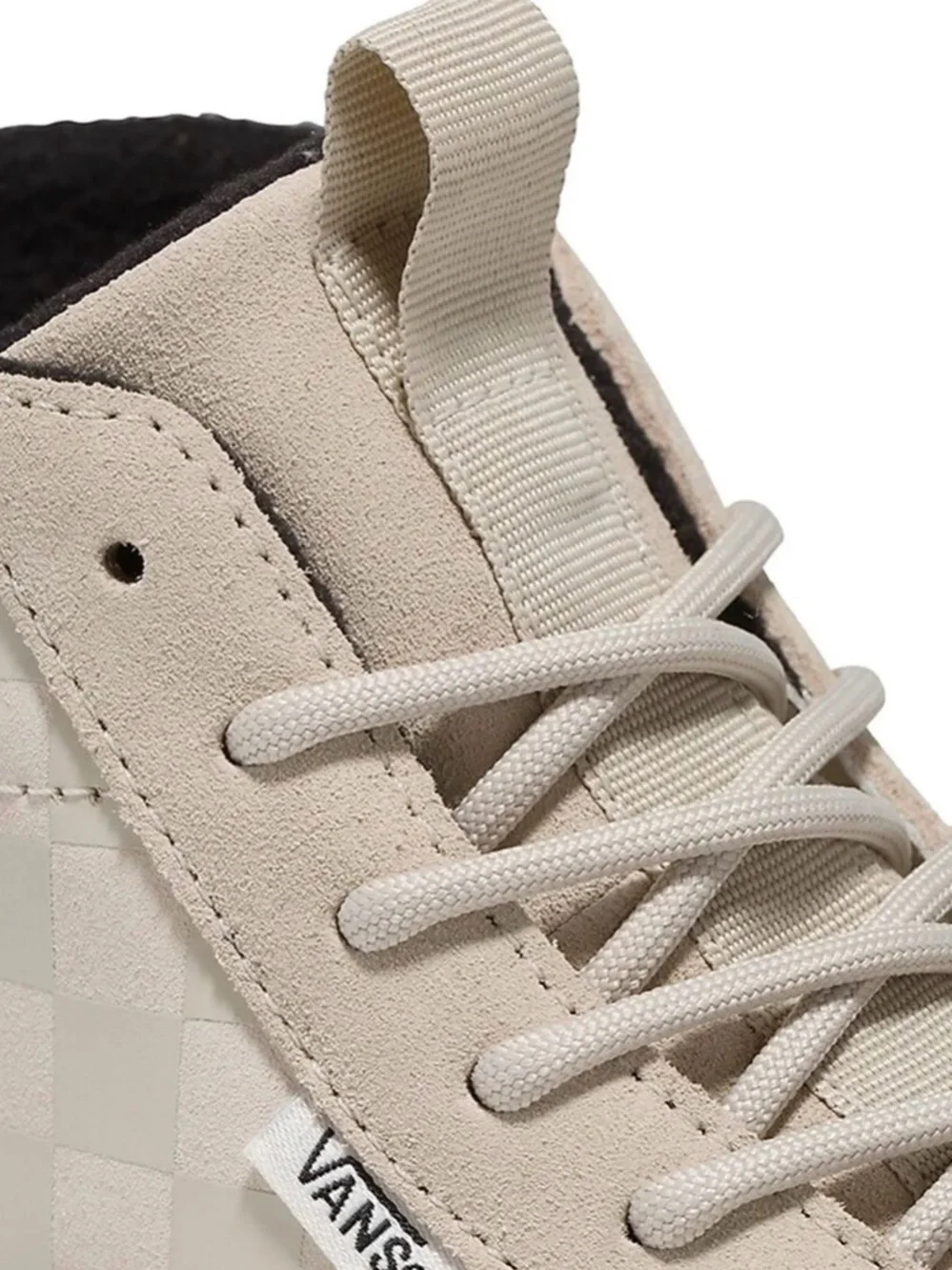 Vans Colfax MTE-1 Boot-Men’s Light Beige High-Top Checkerboard Sneakers
